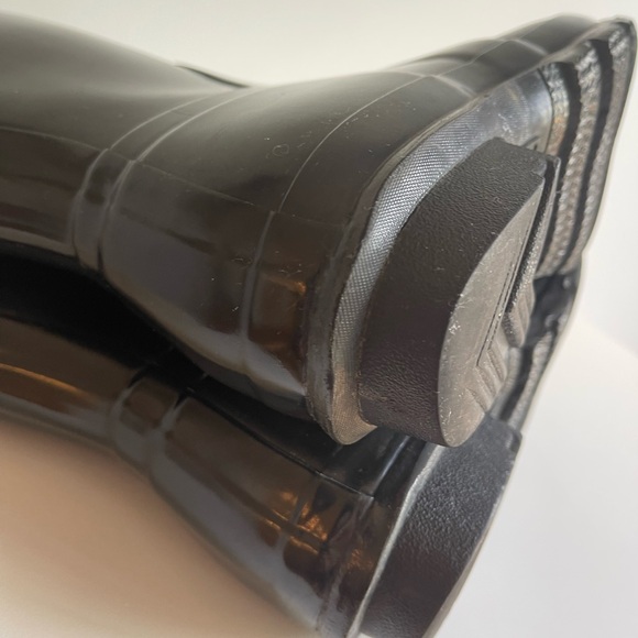 Women's HUNTER BOOTS Black Size 7 EUP 38 - Picture 9 of 11